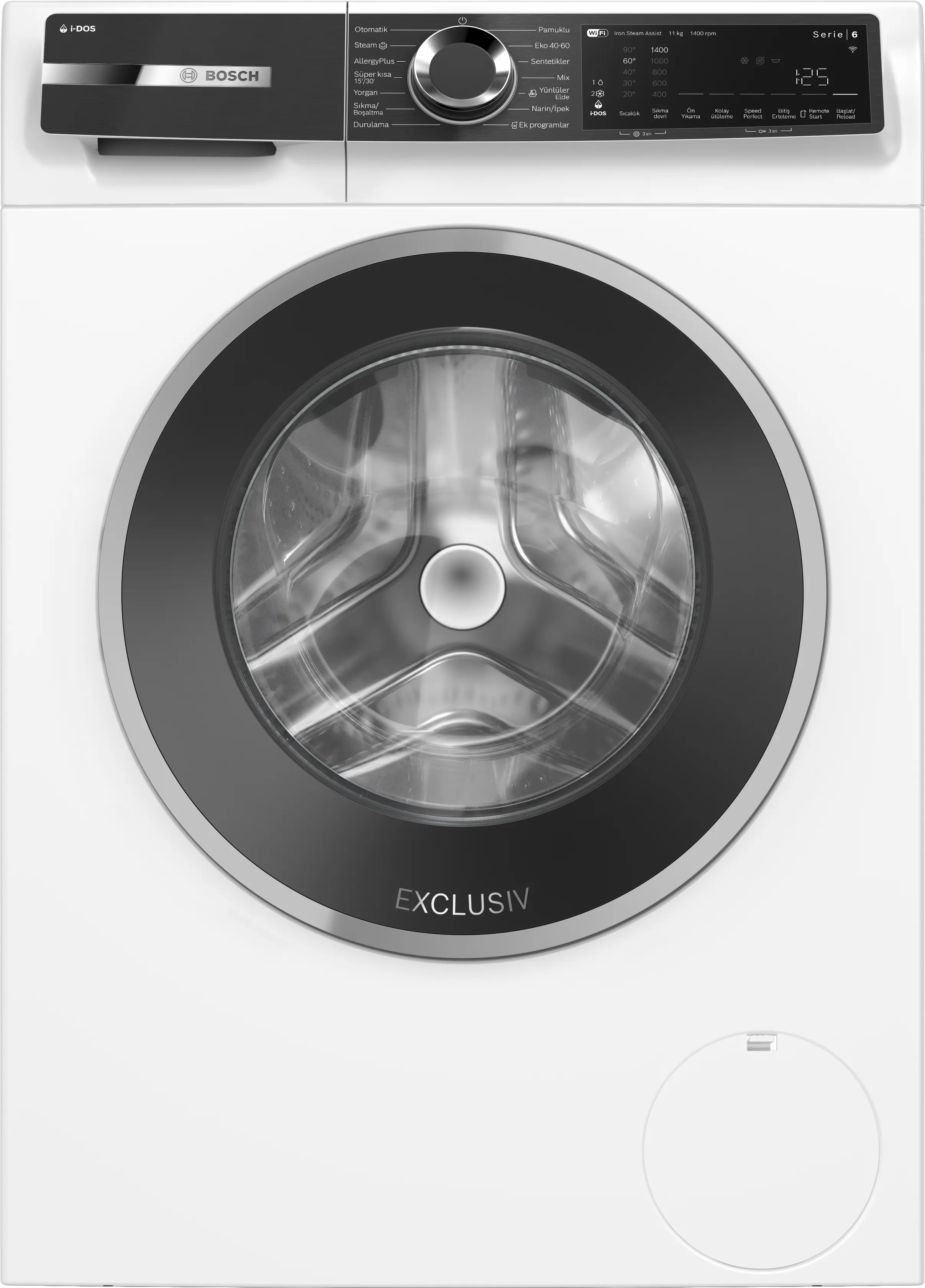 BOSCH Serie 6 Çamaşır Makinesi 11 kg maks. 1400 dev./dak.